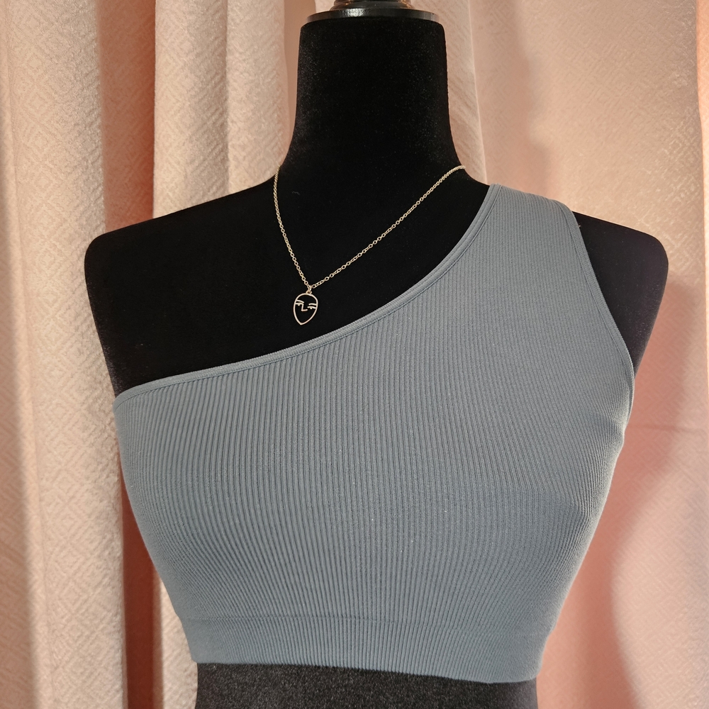 Portineer Blue Sports Bra Medium